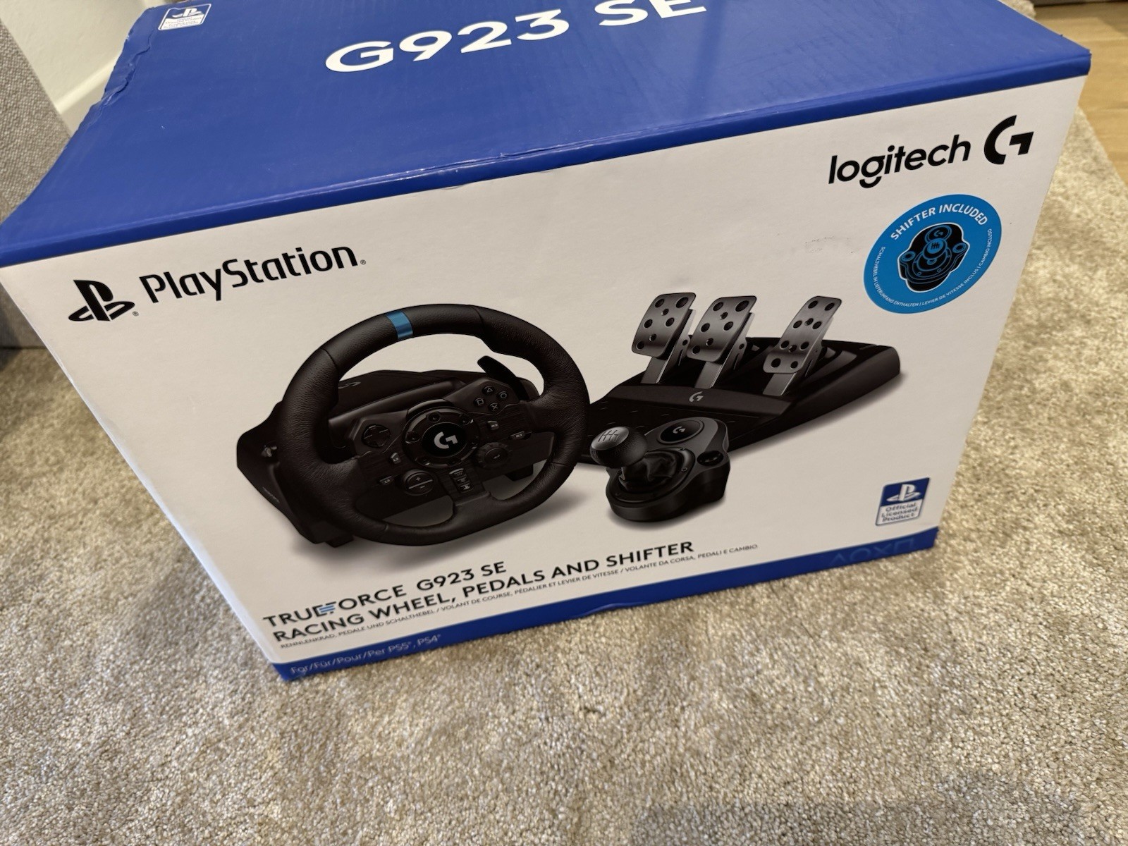 LOGITECH G923 AND SHIFTER