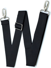 Black 55" X 1.5" Shoulder Bag Strap for Crossbody Duffle Messenger Bags Straps