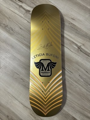 Leticia Bufoni, The Berrics Autographed Collectible Skate Deck. 8.375 in