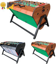 Triplex 55" 3-In-1 Multi Game Table Foosball Air Hockey  Billiards Combo Premiu