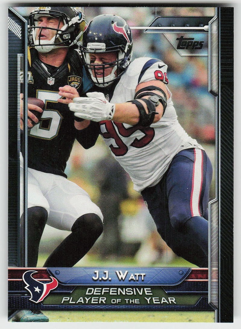 2015 Topps #301 J.J. Watt FOOTBALL Houston Texans