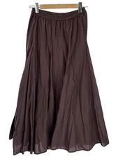 mizuiro ind Long Cotton Skirt Bordeaux Size M Used