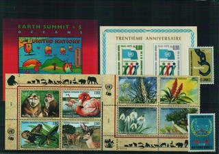 Vereinte Nationen Briefmarken 1 Steckkarte postfrisch