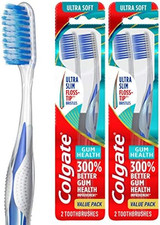Colgate Gum Health Extra Soft Toothbrush for Sensitive Gums with Deep Cleaning F
