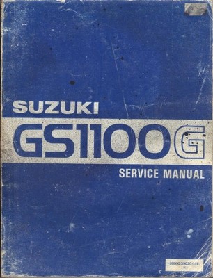 SUZUKI GS1100 G,GS1100 GL US CUSTOM 1982 WERKSTATTHANDBUCH