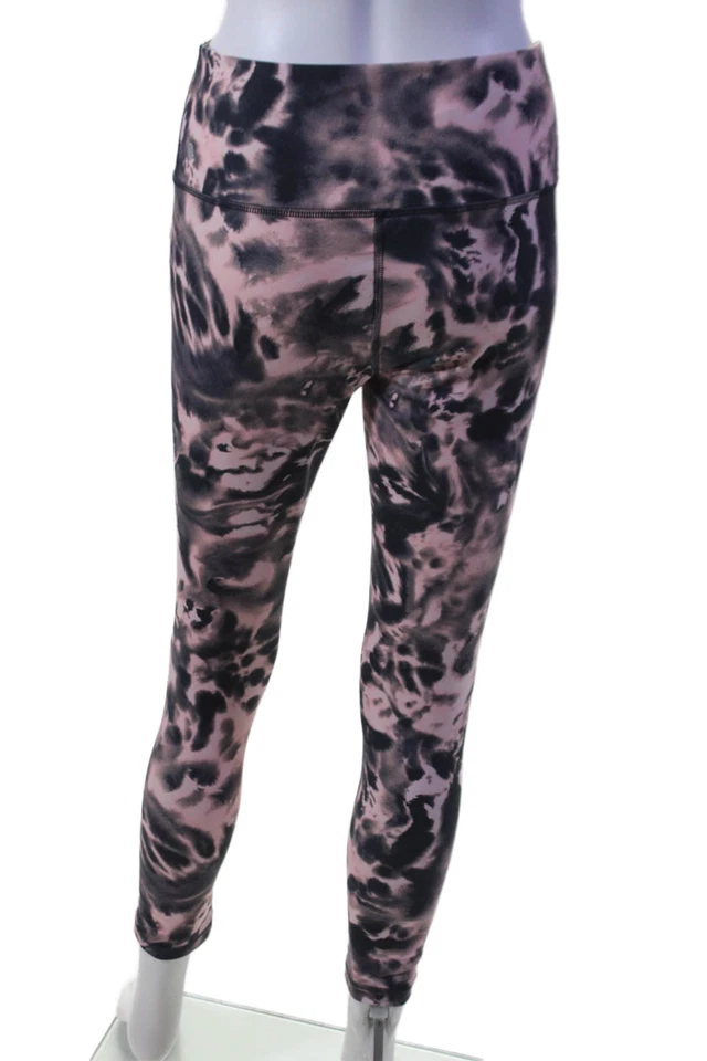 Leggings deportivos Z By Zella para mujer tiro alto estampado tie dye rosa talla S Foto 3 de 4