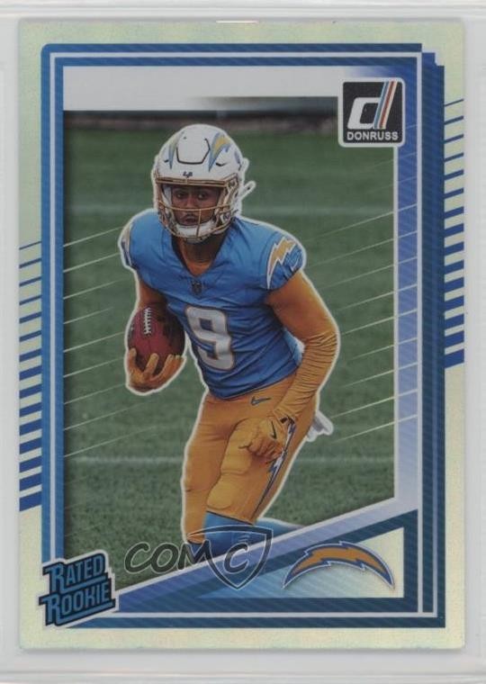 2025 Panini Donruss Rated Rookie No Name Tre Harris #329 Rookie RC