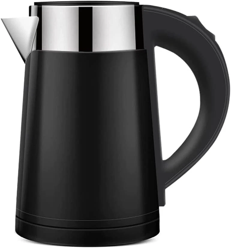 Kettle stainless steel mini travel for 0.8L quick boil function quiet Black