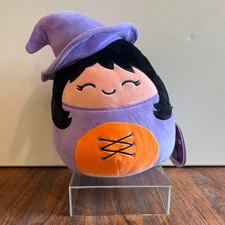 Squishmallows Winnie The Witch Purple Orange Plush Stuffed Animal Halloween 12in