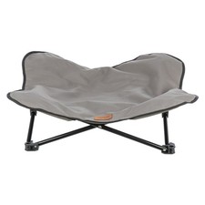 Elevated Camping Cot, Folding Dog Bed, Raised Travel Lounger for Medium Dogs