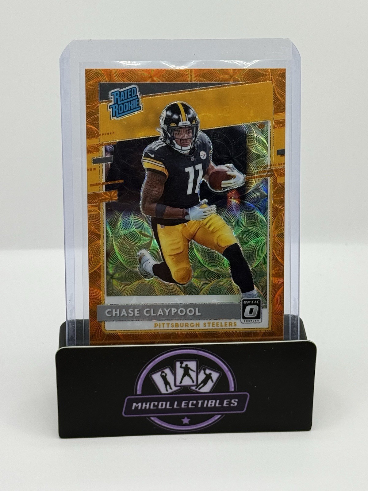 2020 Donruss Optic Orange Scope Chase Claypool Rookie #177 #/79
