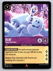 Olaf - Happy Passenger 50/204 Shimmering Skies Rare