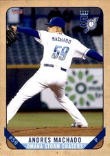 Tarjeta 2018 Omaha Storm Chasers Choice #31 Andrés Machado Carabobo Venezuela VZ