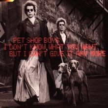 I DonT Know What You Want But von Pet Shop Boys | CD | Zustand gut
