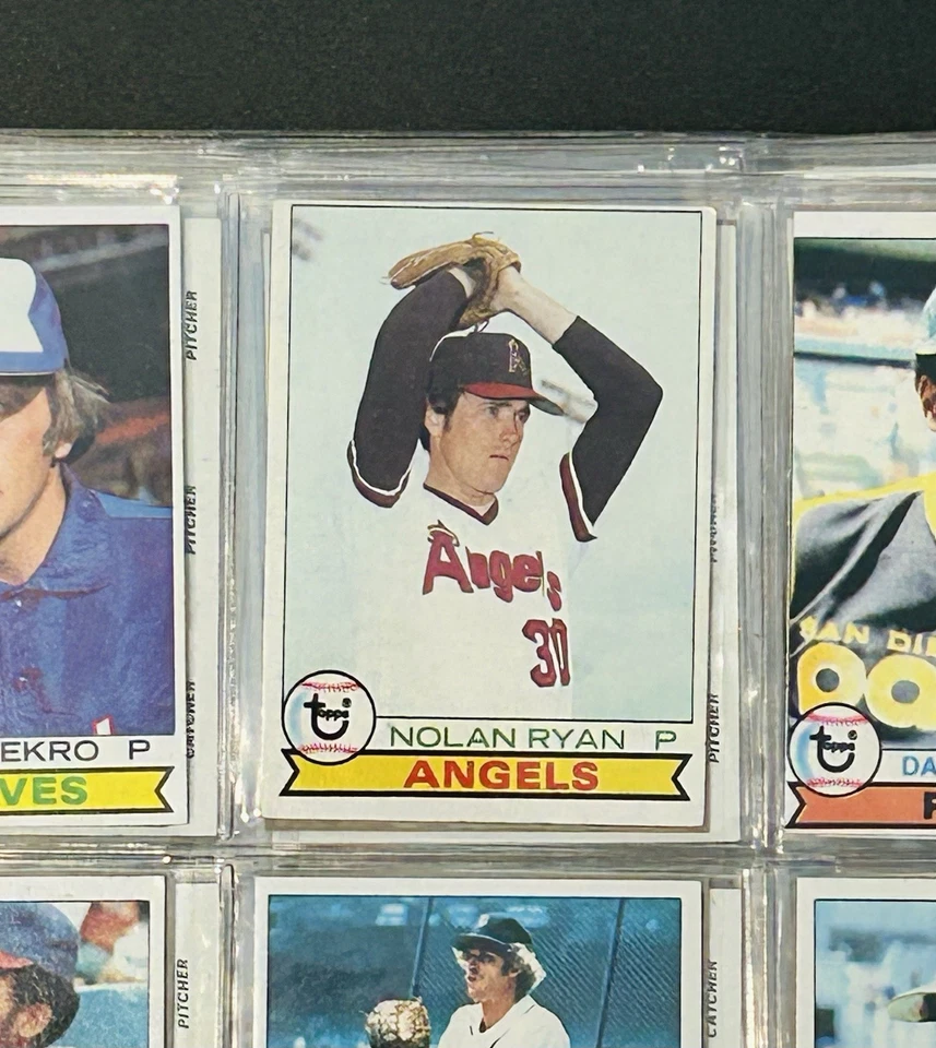 Juego de béisbol Topps 1979 (726) EX a casi nuevo-como nuevo o mejor en hojas protectoras Foto 4 de 4