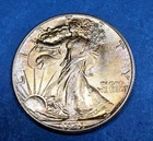 1941 Gorgeous Uncirculated Walking Liberty Half Dollar... Serious Eye Appeal.