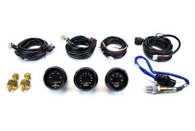 AEM X-Series Gauges Combo Set of 3   Wideband AFR, Turbo Boost & Oil Fuel Pressu