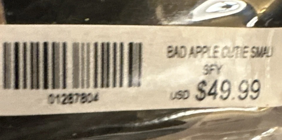 Bad Apple Halloween Costume (Dress, Headband) Snow White Adult Small 4-6 - Image 2 of 2