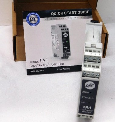 Dover Flexo Electronics TA1 True Tension Amplifier / Signal Conditioner - New