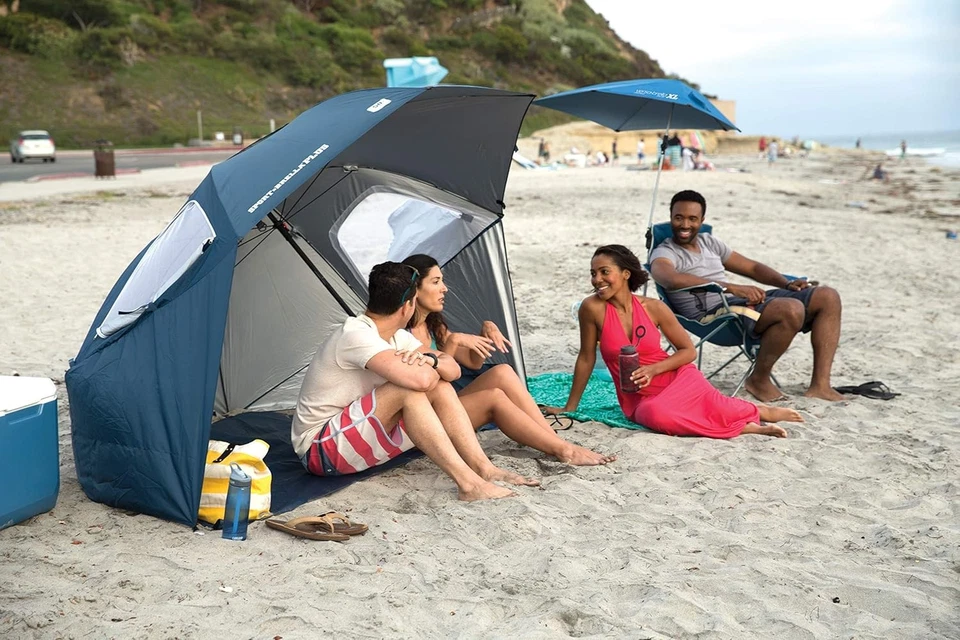 XL Sport-Brella Versa-Brella FPS 50+ Paraguas Ajustable con Abrazadera Universal Foto 4 de 4
