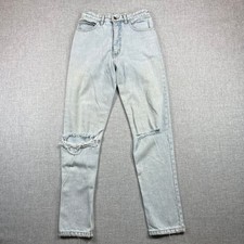 VTG 80s Marciano for Guess Jeans Women Size 28x30 High Rise Mom Distressed USA