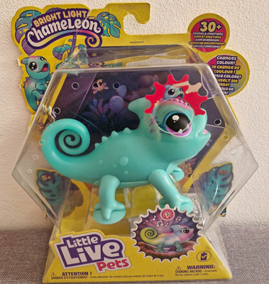 Little Live Pets Bright Light Chamäleon Sunny interaktives Spielzeug leuchtet