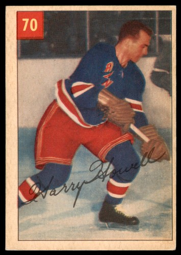 Harry Howell #70 1954 Parkhurst card
