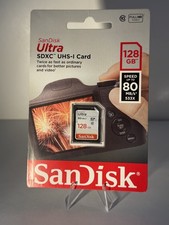 SanDisk Ultra Plus 128GB UHS-I U3 SDXC Memory Card Brand New