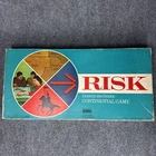 Vintage RISK Continental Game 1963 wood pieces Parker Brothers