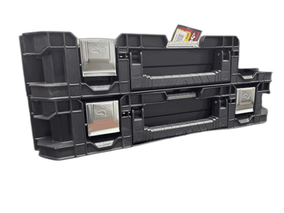 Husky Connect Stackable 10-Compartment Tool Parts Organizer Heavy