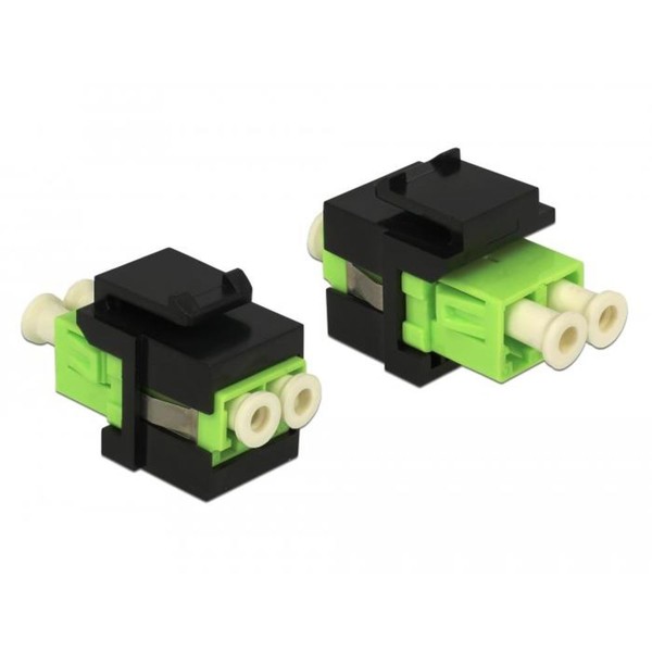 Delock Keystone Modul Lc Duplex Buchse > Lc Duplex Buchse Multimode-image