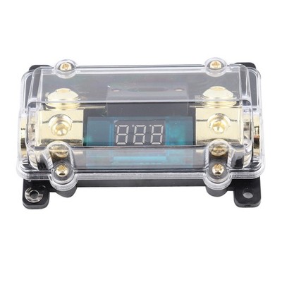 24V 100A Car Audio Digital Breaker Holder Distribution Block With LCD D SET
