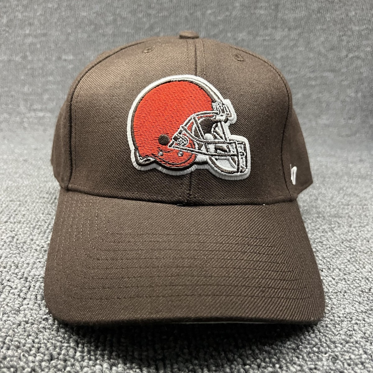 Cleveland Browns '47 Brand MVP Hat Brown Adjustable Hook & Loop Strapback Cap