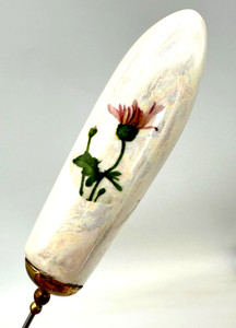 Pink Delicate Flower Rainbow Hues Lillian Baker's 1992 Hatpin Memory Collectible