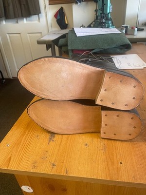 WW1 British army boots black in size 7 UK / 8 USA - SALE | eBay