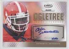 2013 SAGE Hit Auto Gold 3/250 Alec Ogletree #A124 Auto 0a1