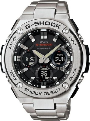 CASIO G-SHOCK G-STEEL GST-W110D-1AJF Metal Multiband 6