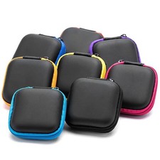Portable Shockproof Headphone Case Earphone Bag Headset Storage Bag Hard Shell