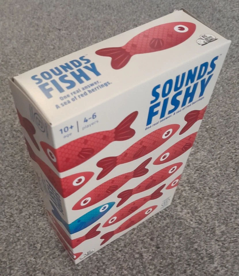 Sounds Fishy Party Quiz Question Family Card Game Big Potato 4-6 Players 10+. - Image 4 of 4