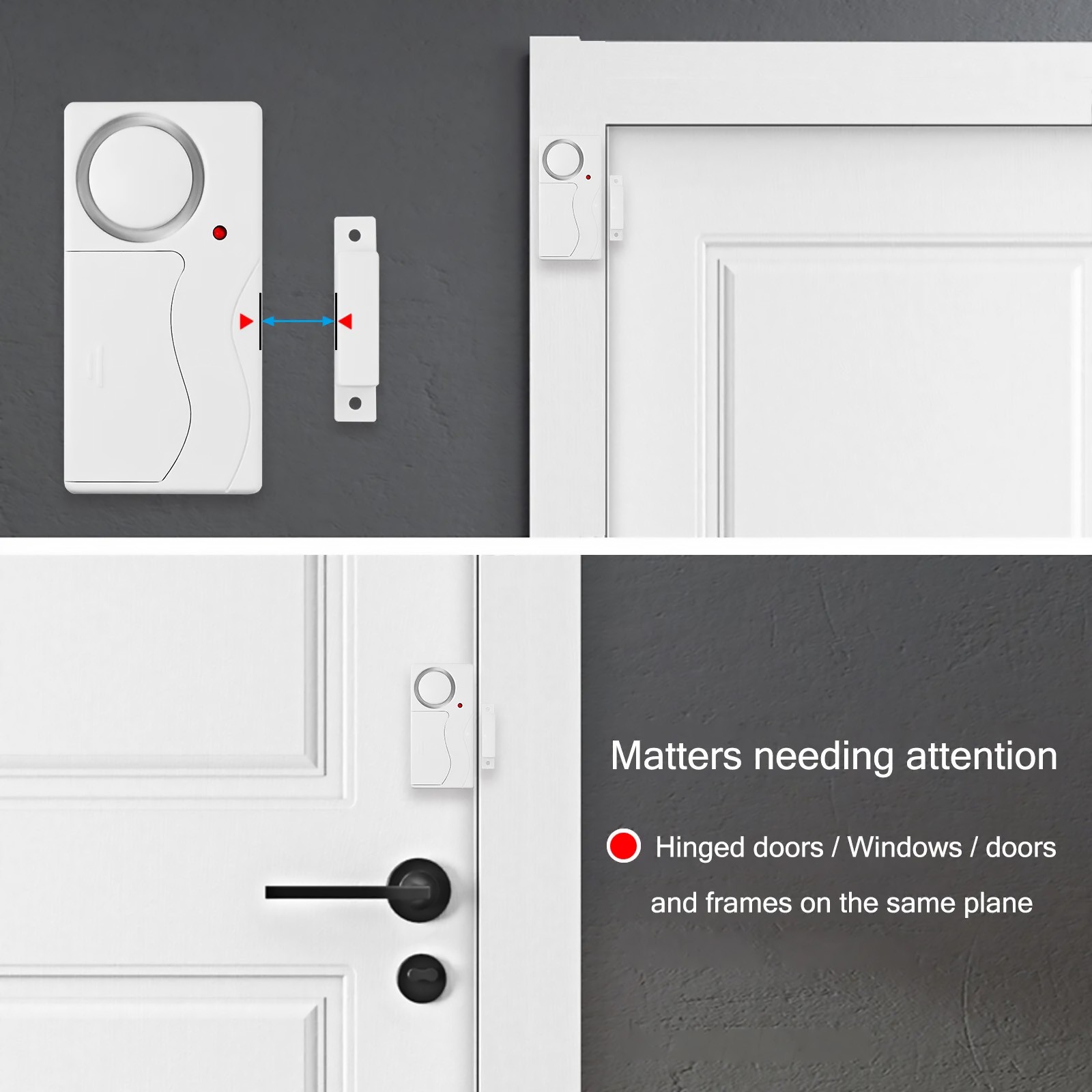 433MHz Door Window Sonsor Entry Home Security Wireless Remote Control Alarm