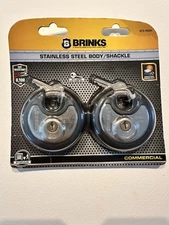 NEW In Package 2 Brinks Commercial Locks