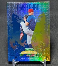 River Ryan Blue Prizm Rookie RC 2024 Panini Crusade Card #19 Los Angeles Dodgers