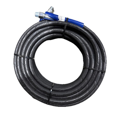 #ad 4000PSI Black Pressure Washer Hose 50#x27; x 3 8quot; ID 250F 121C Max Temperature $55.00