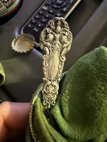 Reed & Barton H Sterling Silver Flatware Set 41 Pieces – .925 Silver – Vintage