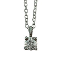 TIFFANY & Co. Tiffany diamond necklace Pt950