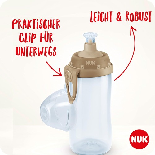 NUK Junior Cup Trinkflasche mit Chamäleon-Effekt | 18+ Monate | mit Farbwechsel - Bild 5 von 6