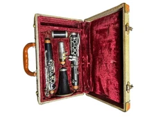 Two Vintage Clarinets Martin Freres And Gretsch In Original Cases 