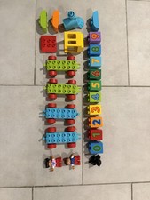 LEGO Duplo 10847 Number Train COMPLETE No Box 2017 Boy Girl Cat Retired Clean