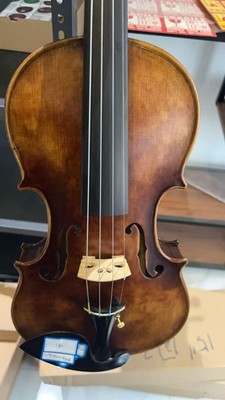 SurpassMusic Aged Wood Professional Handmade 4/4 Violin with Case&Bow