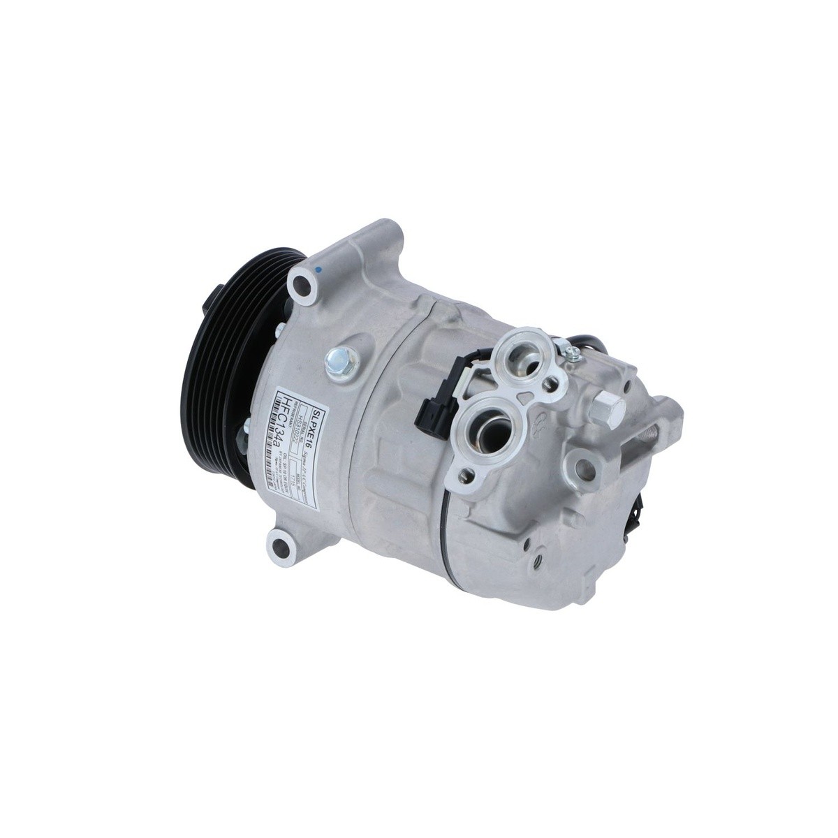 Compresor de Aire Acondicionado 12V Ø 110MM NRF Apto para U.a. Jaguar Xk